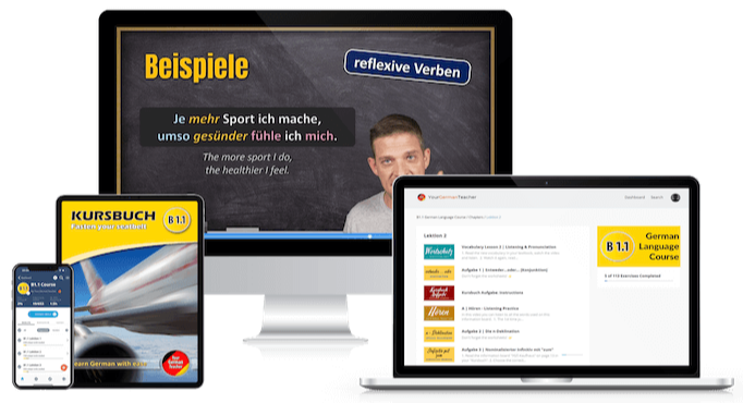 German A1 online course for beginners