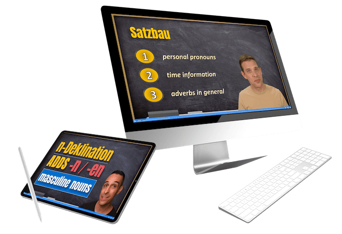 German video lessons Online course