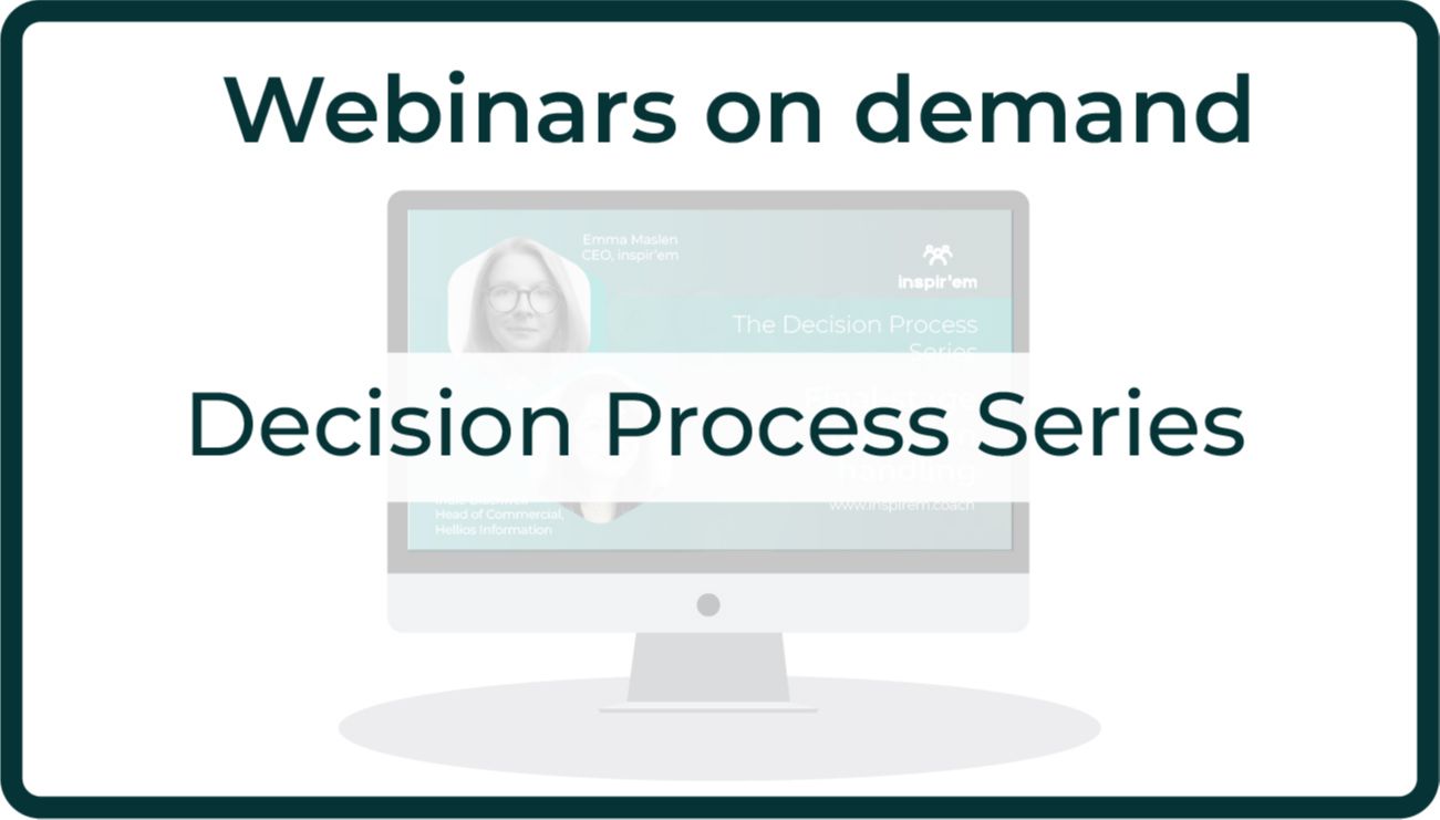 The Decision process series of webinars