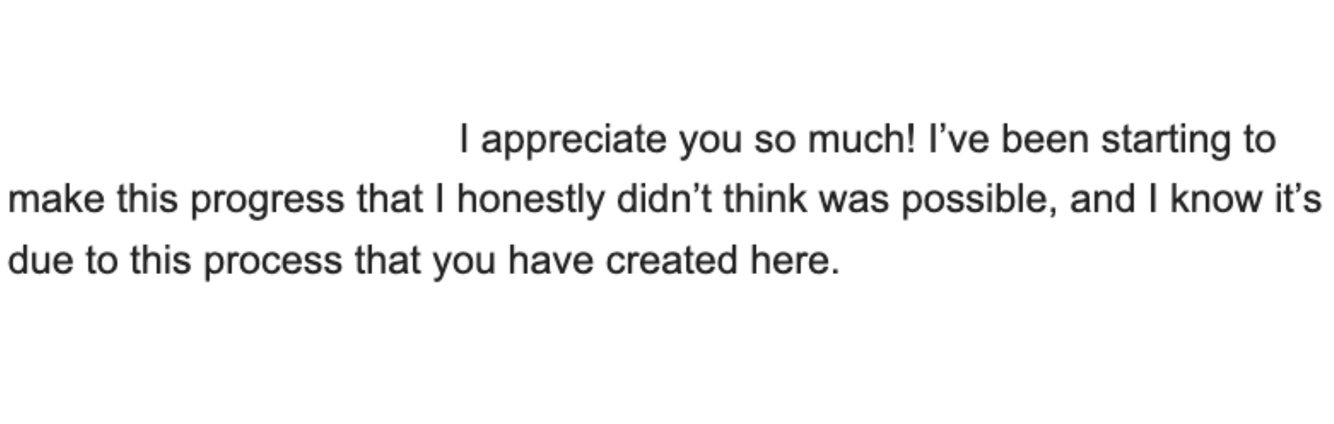 Jennifer Arnspiger testimonial for Highly Sensitive Healing 1:1 somatic trauma coach