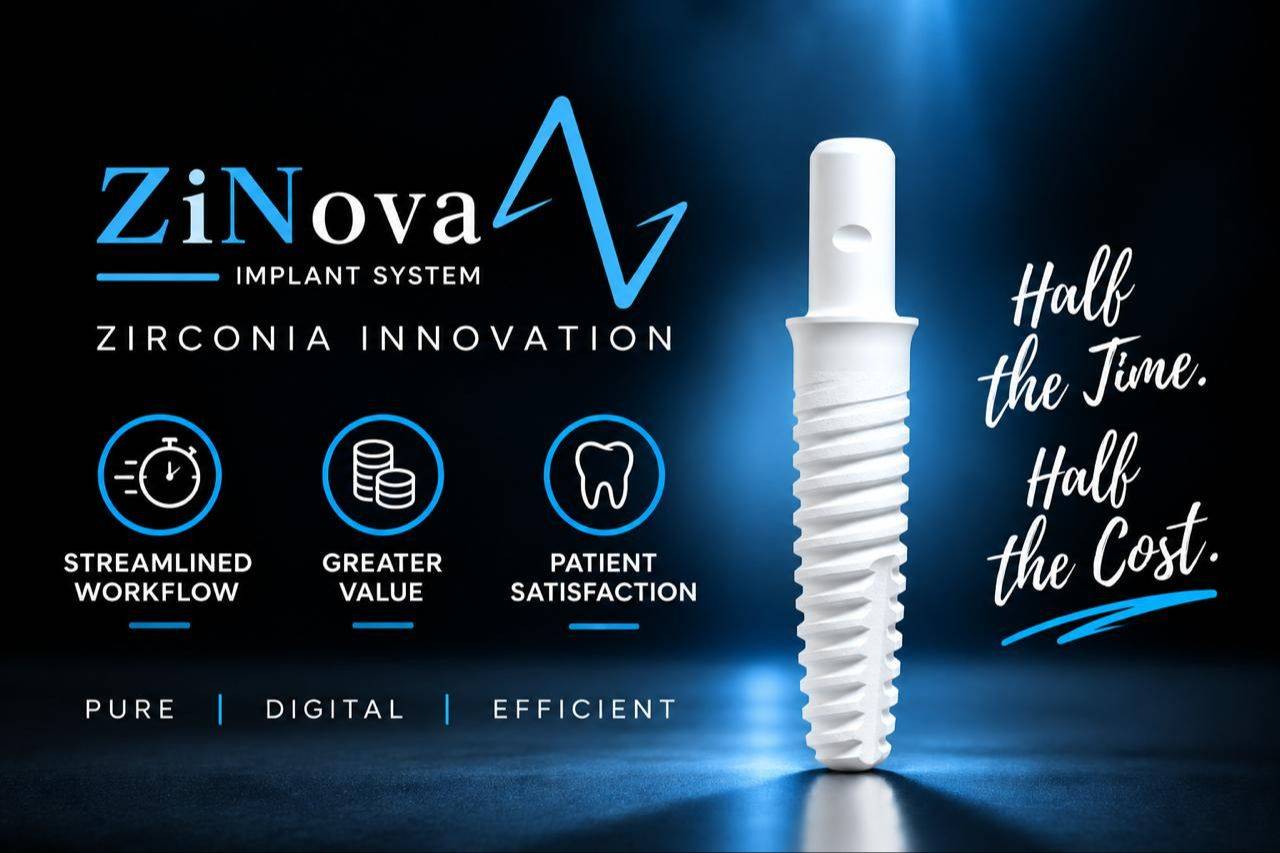 ZiNova Ceramic Implants by DENTANEXT
