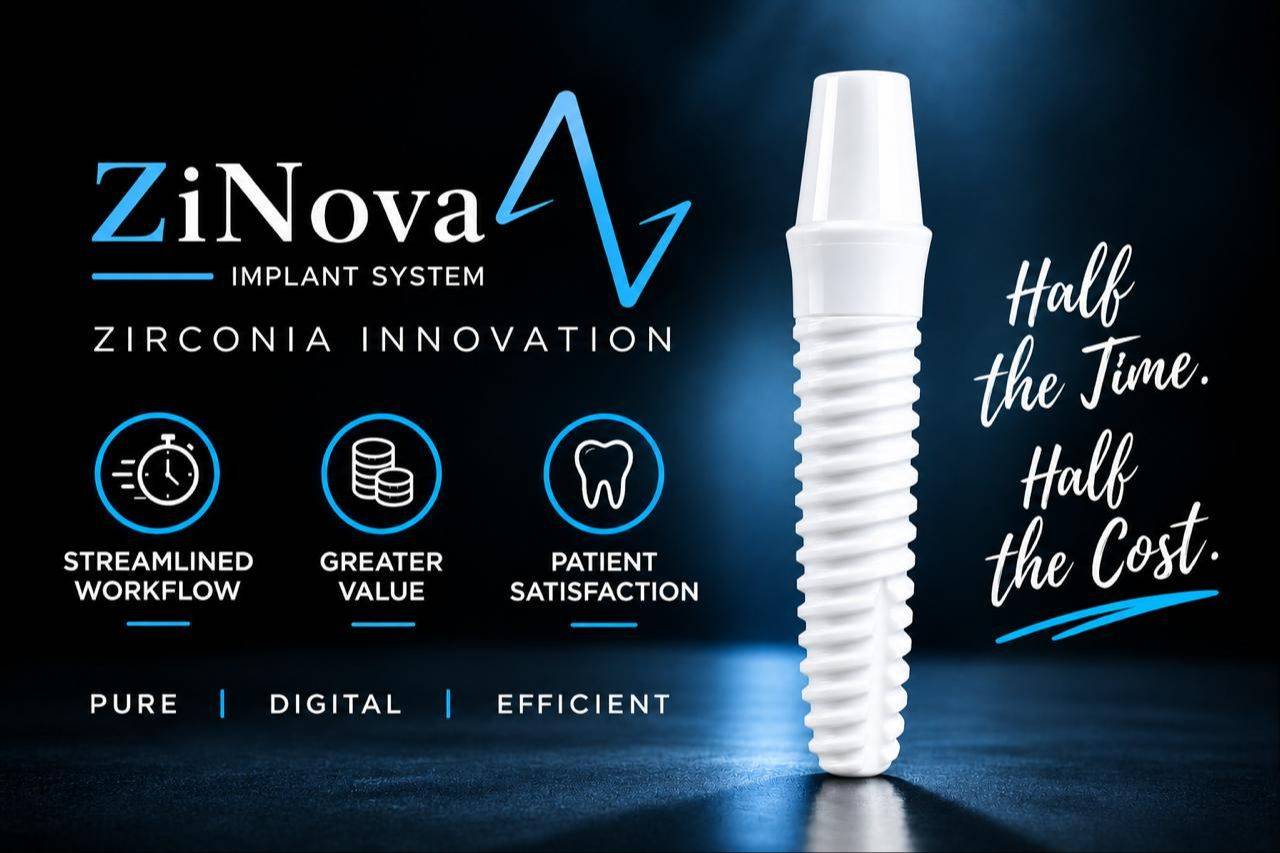 ZiNova Ceramic Implants by DENTANEXT