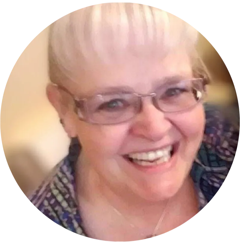 Happy client expressing gratitude for Paula Collins’ sound healing session.