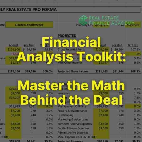 Financial Analysis Toolkit: Master the Math Behind the Deal