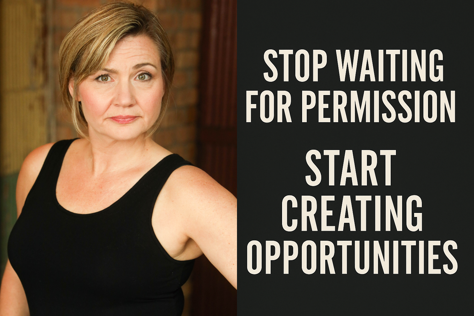 Actor and coach Chrissy Hogue Bartels encouraging performers to create income opportunities through UGC