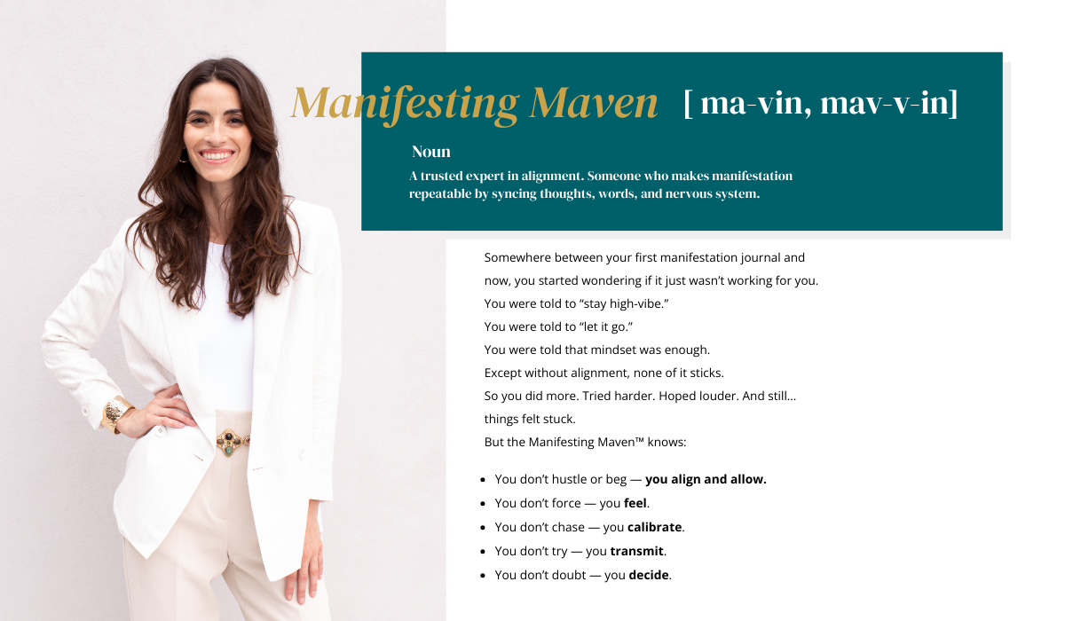 Manifestation That Finally Makes Sense — and Works