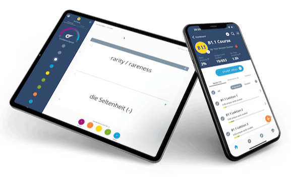 German Flashcards learn German online course