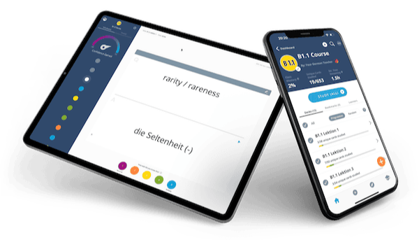 German Flashcards learn German online course