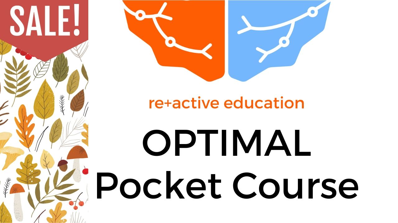 Optimal Pocket Course reactive education