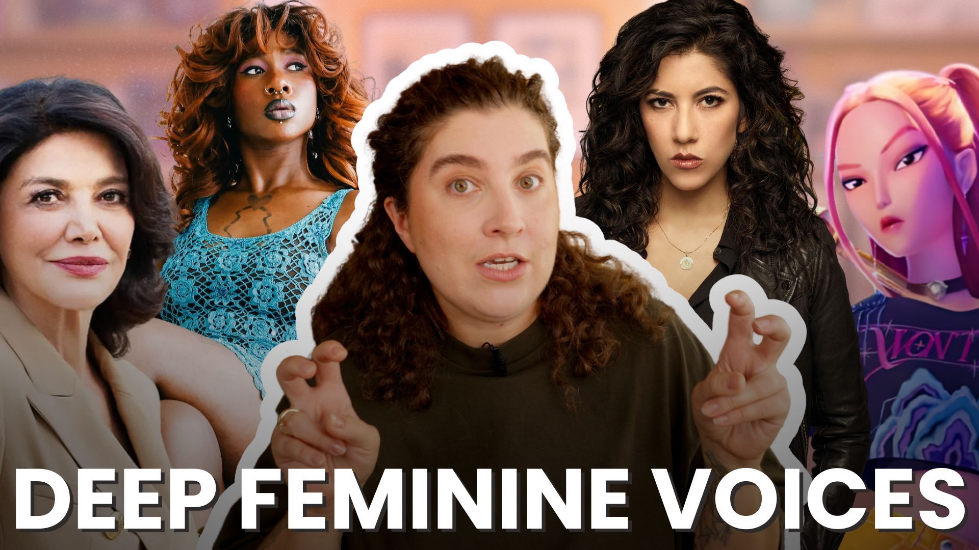 Deep feminine voice guide for trans voice training and voice feminization
