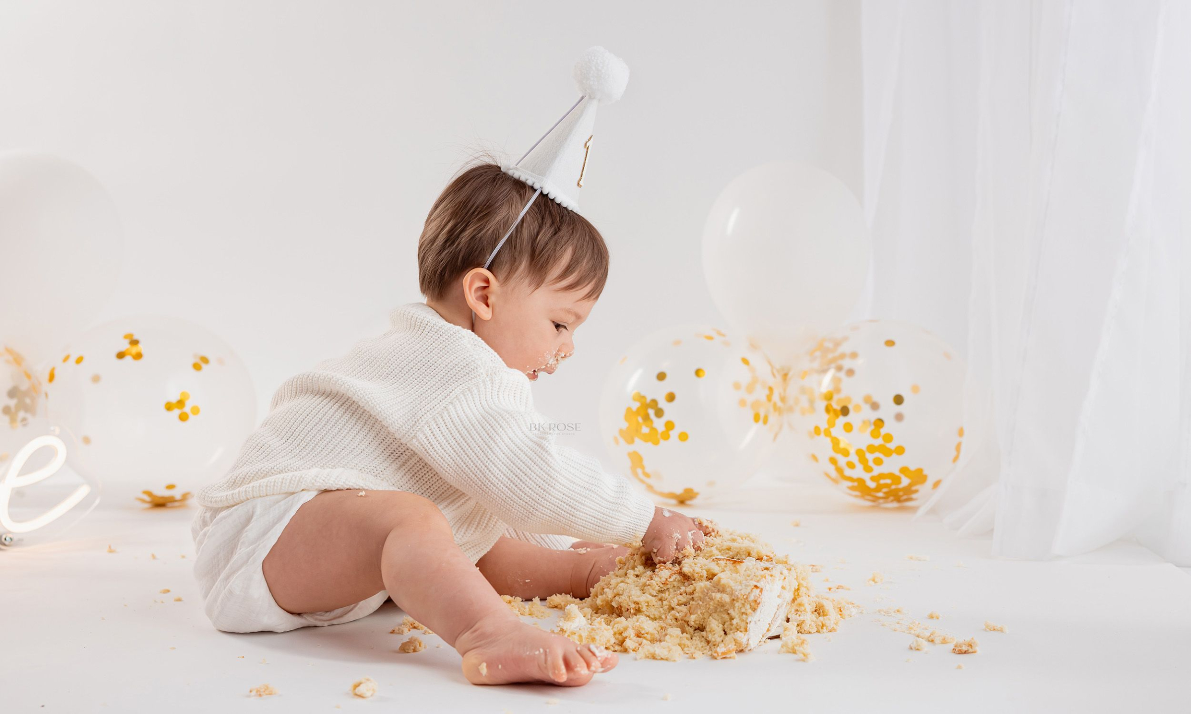 cake smash birthday cake