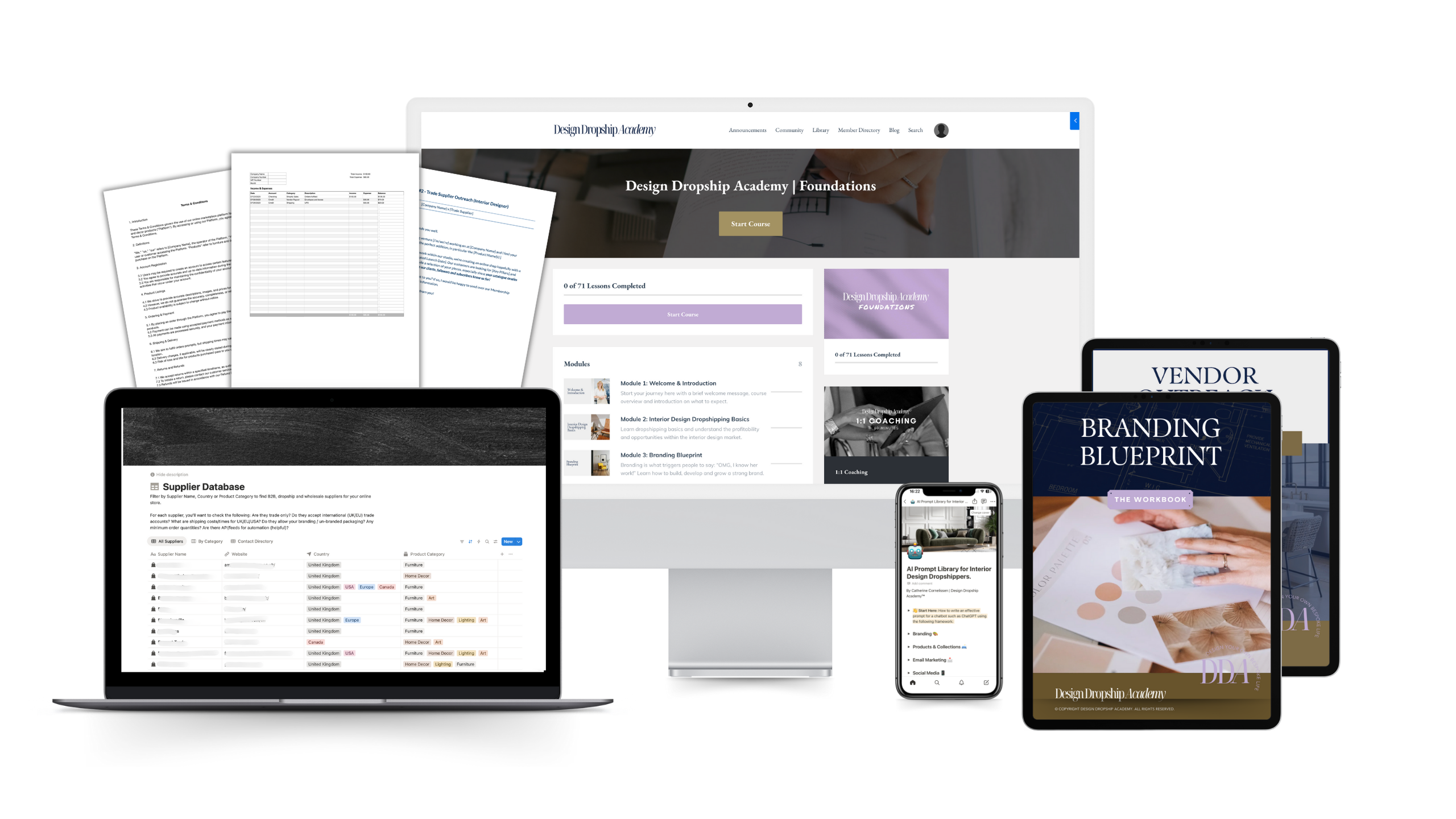 Design Dropship Academy