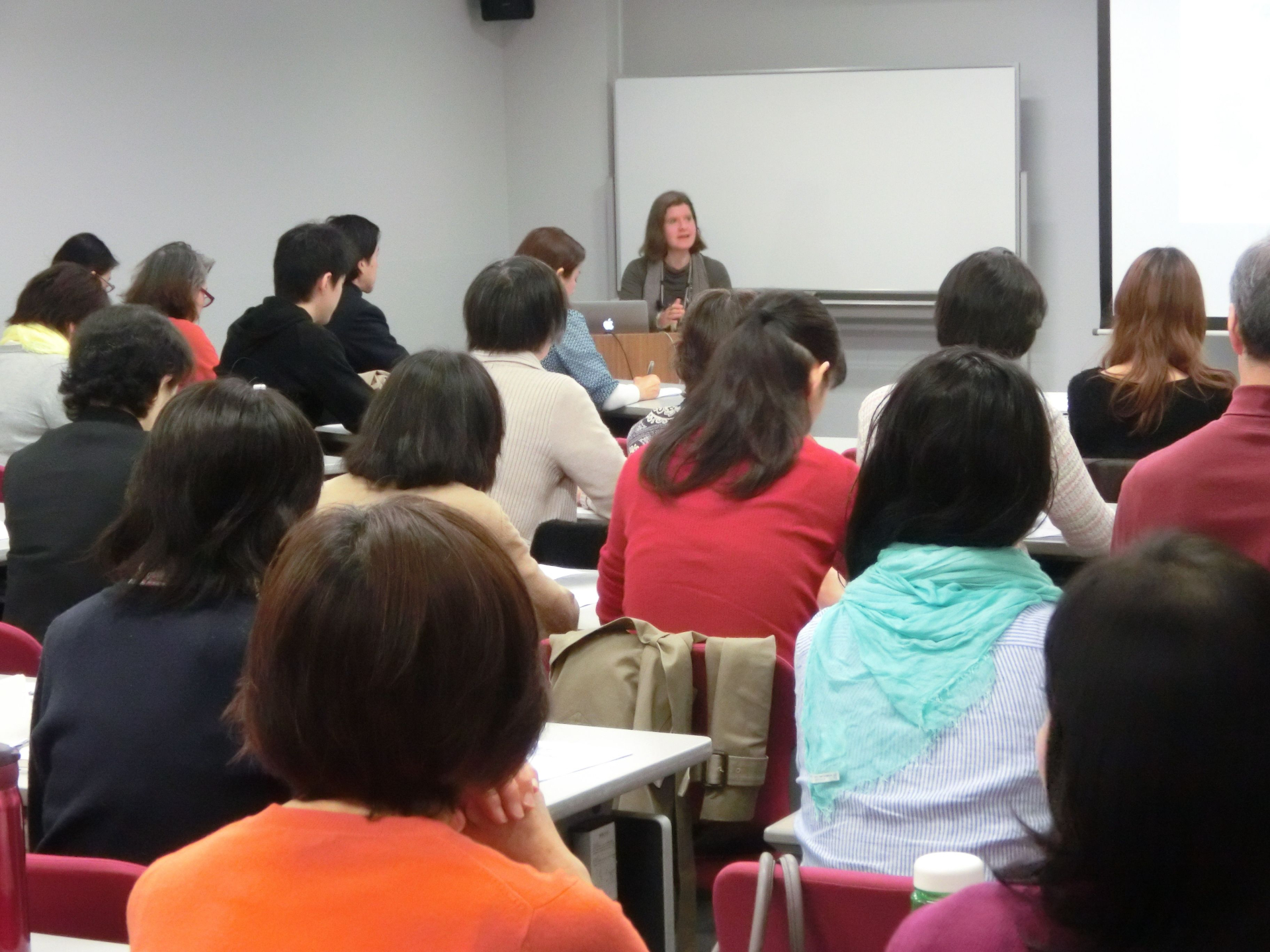 ローフード授業風景