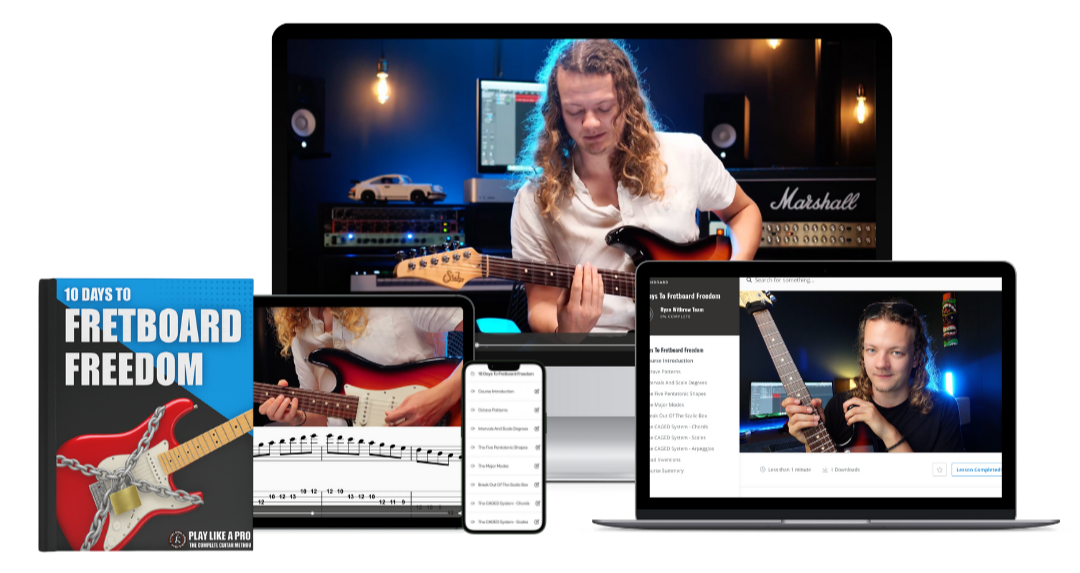 10-Day Fretboard Freedom Product Stack