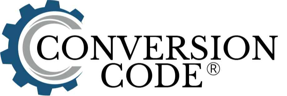 Conversion code logo