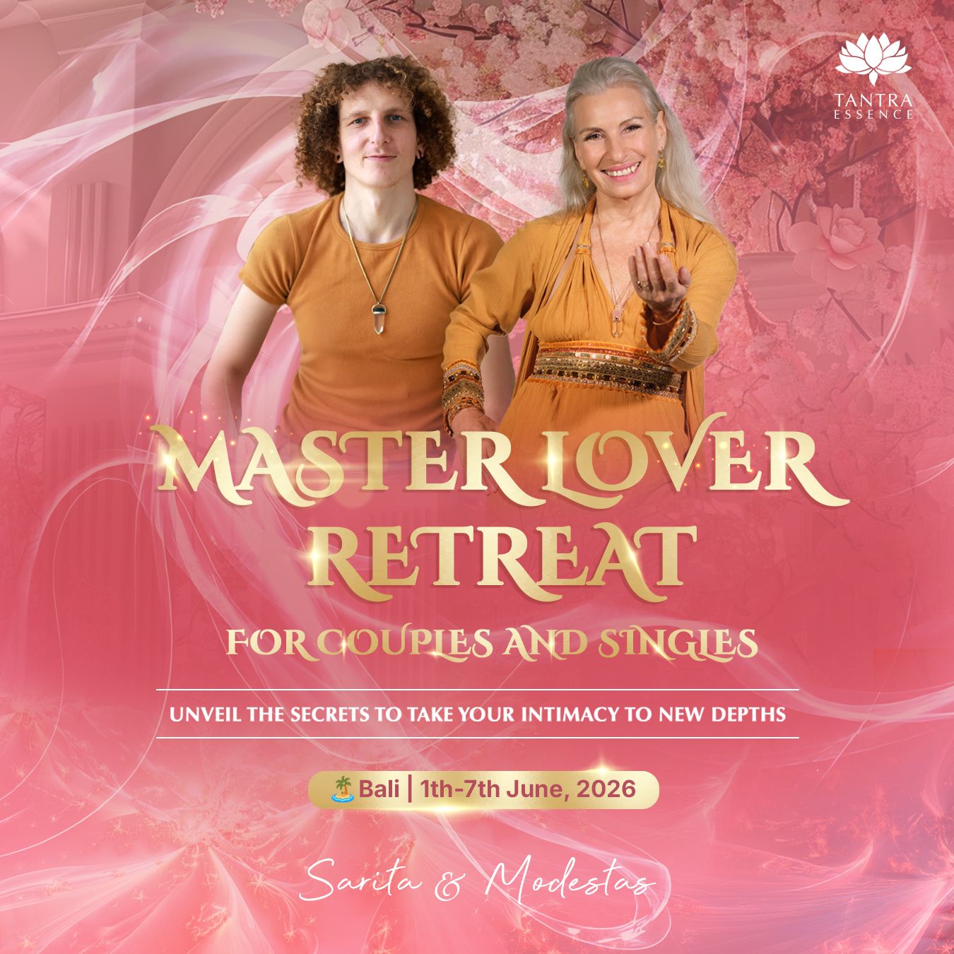 Master Lover Retreat with Tantra Essence