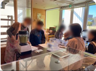 ローフード授業風景