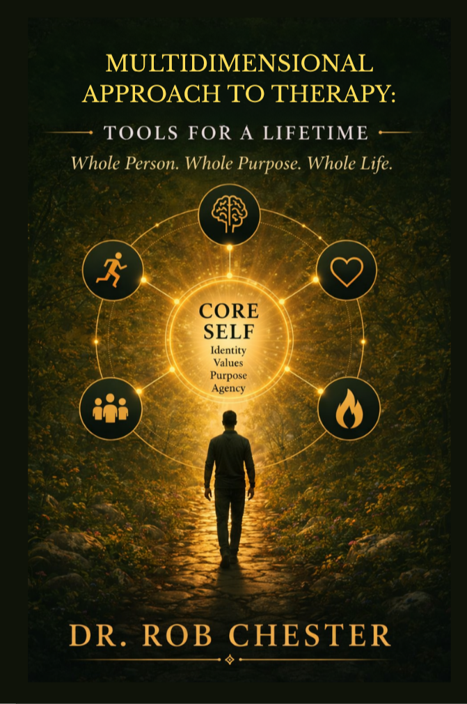 “Book cover: Multidimensional Approach to Therapy: Tools for a Lifetime.”