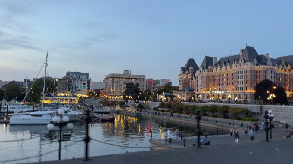 Victoria Cruise Port: Charming historic architecture in downtown Victoria