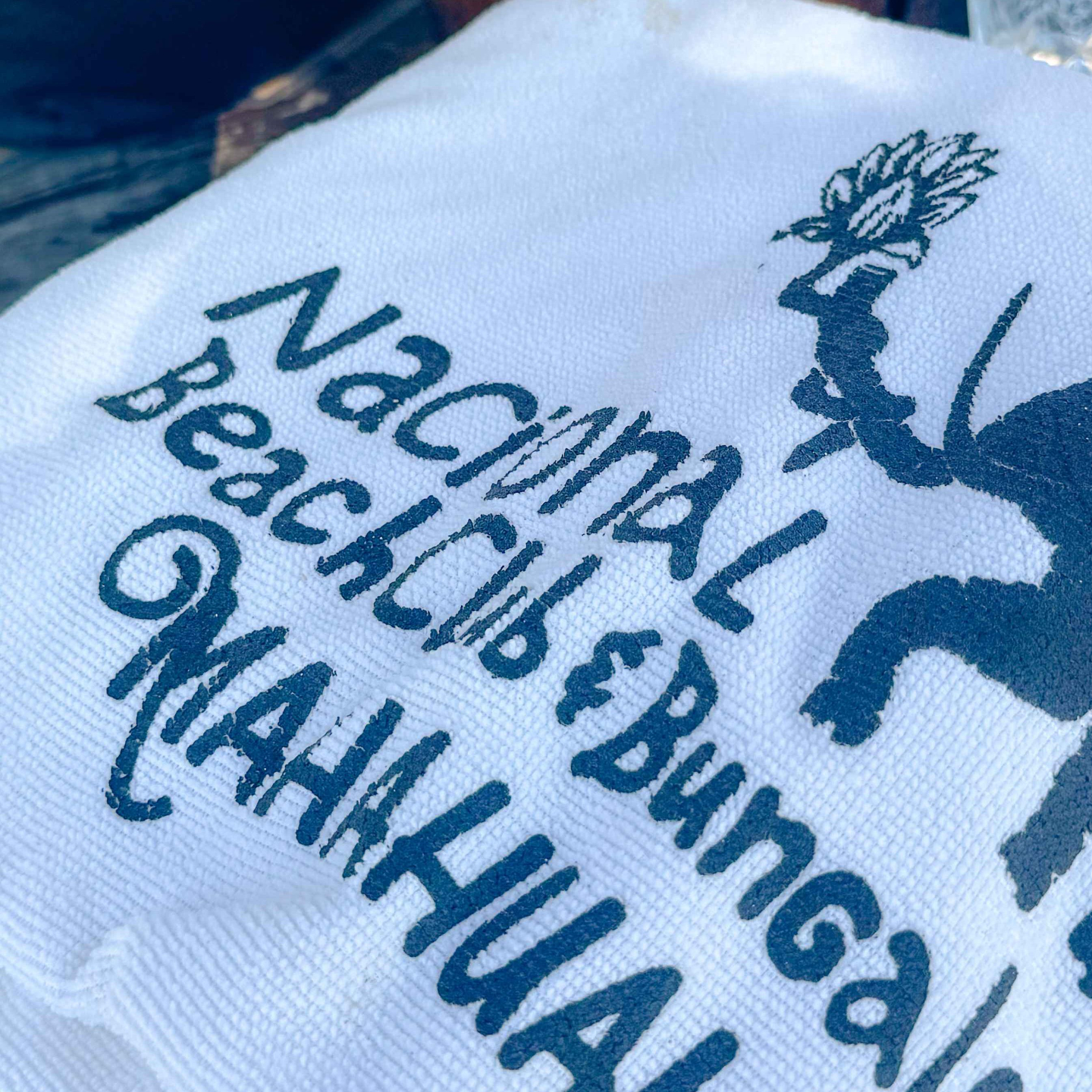 Nacional Beach Club: towels are provided to guests at no cost