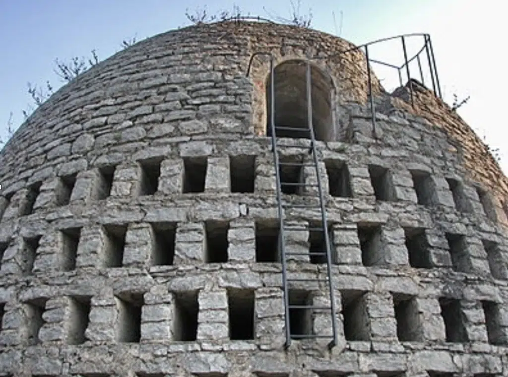 French hilltop structure