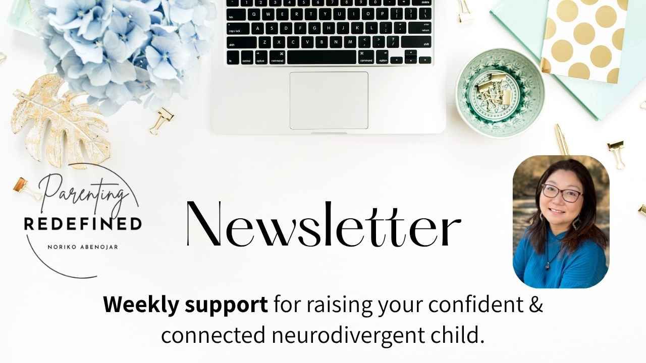 Newsletter from Parenting REdefined with weekly social–emotional tools for parents