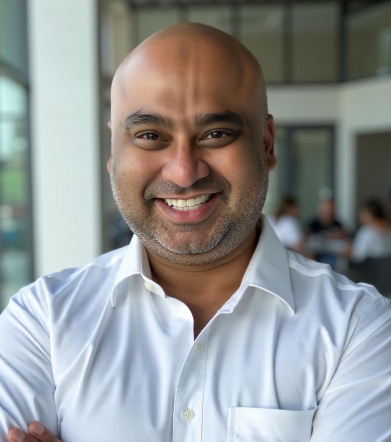 Image of course instructor, Dr. Raj Balkaran