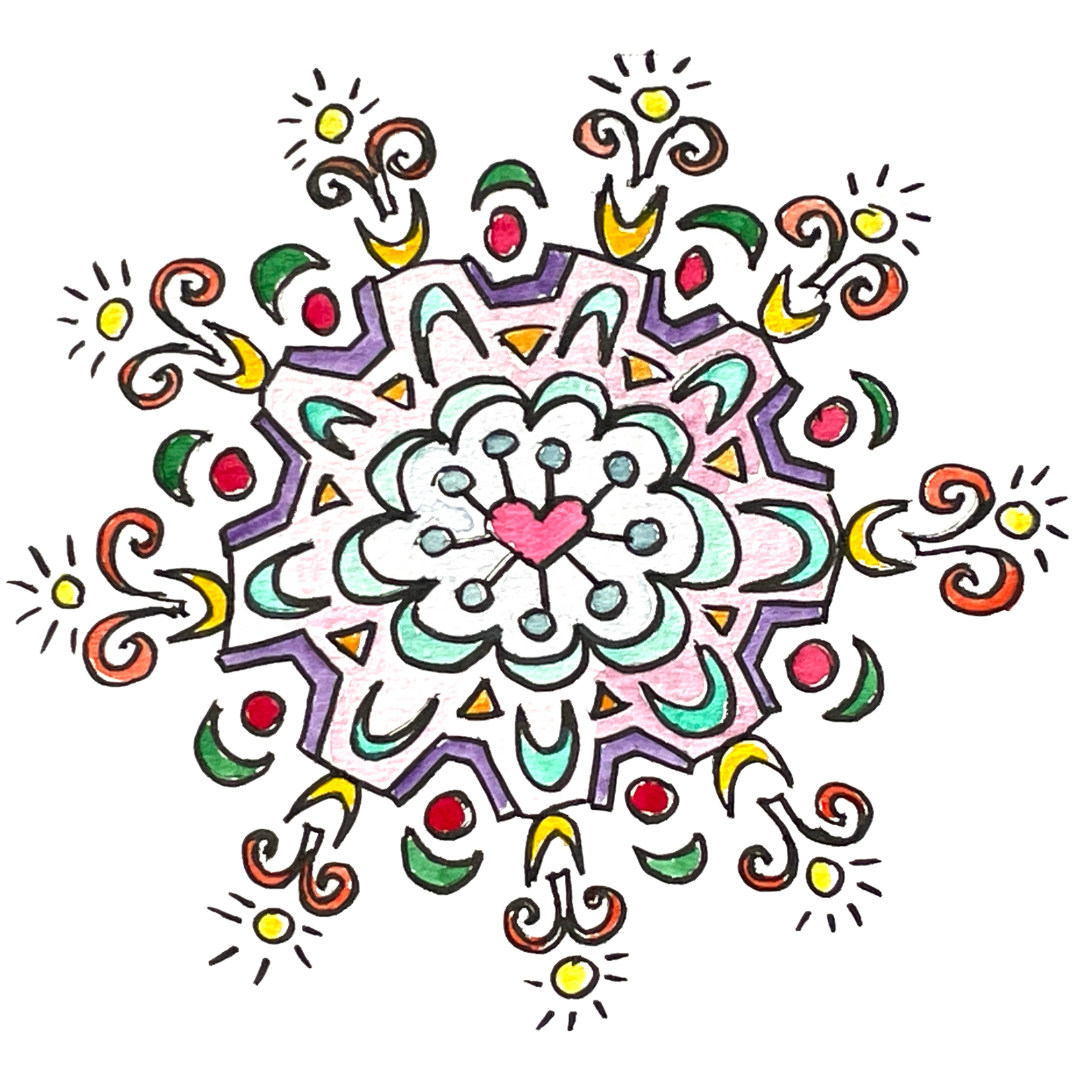 self-compassion mandala