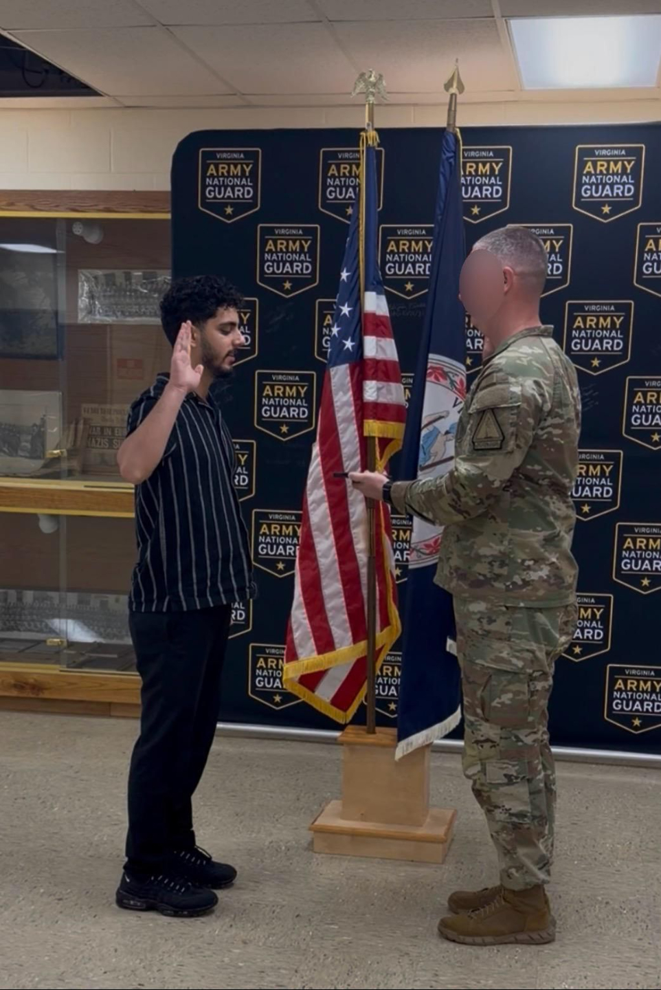 Srusht in the Army National Guard