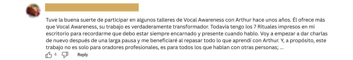 TEDx With Arthur - Testimonial 5