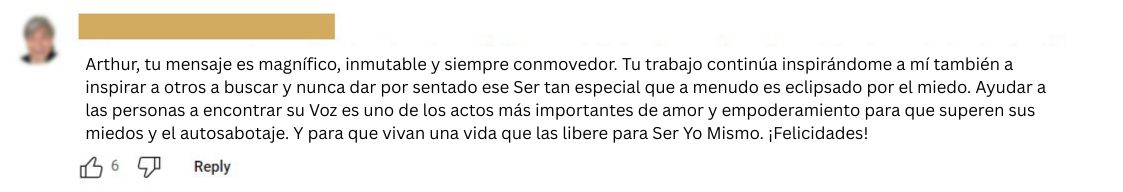 TEDx With Arthur - Testimonial 3