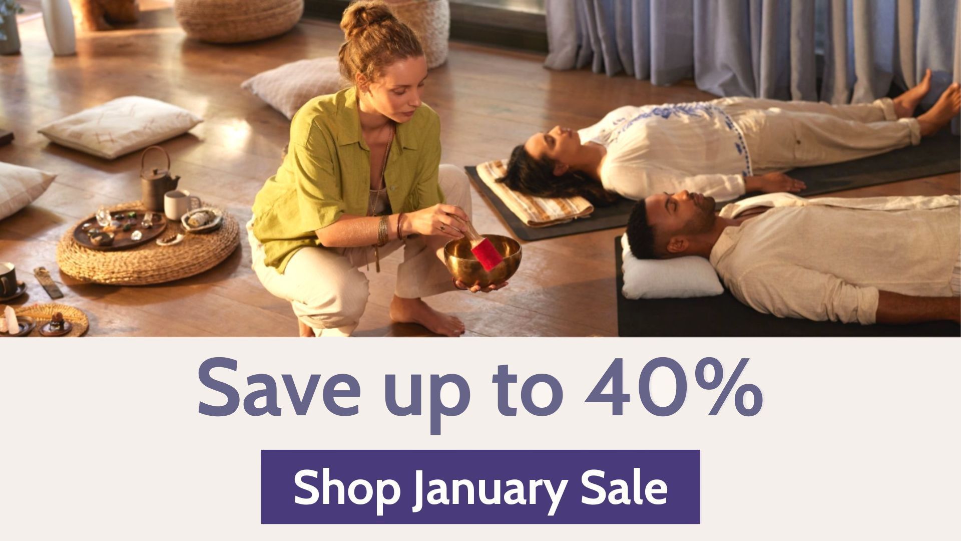Up to 40% off Sound Healing Courses Online