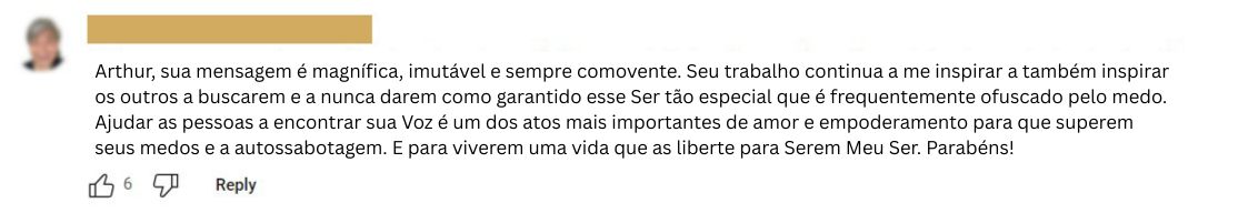 TEDx With Arthur - Testimonial 3