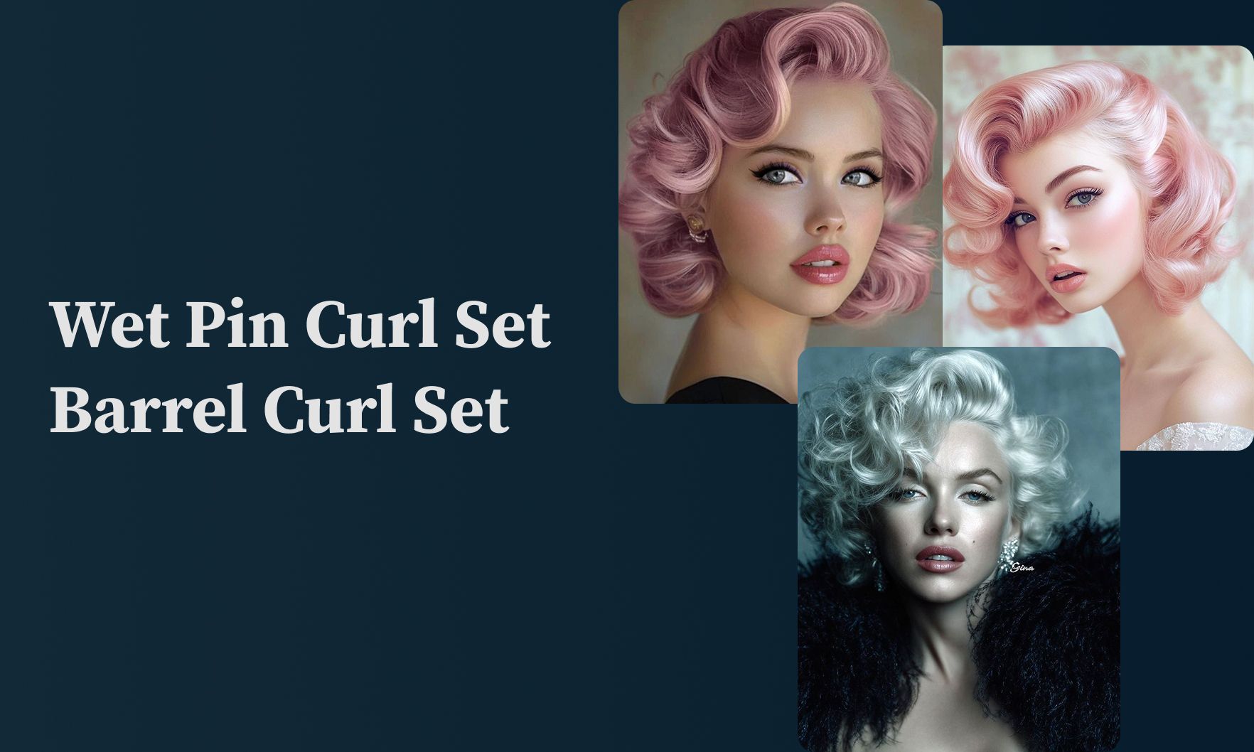 Wet Oin Curl Set