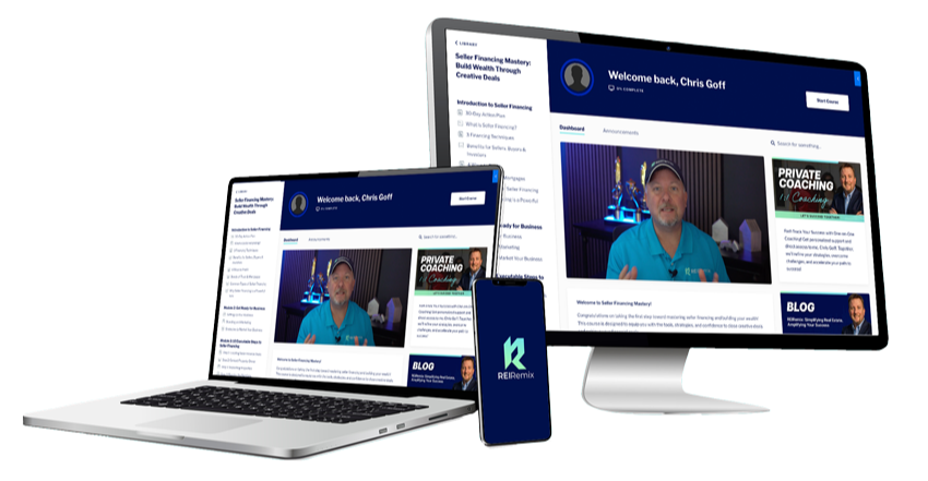 REIRemix Seller Finance Course