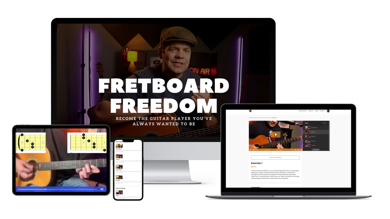 Fretboard Freedom Product Stack