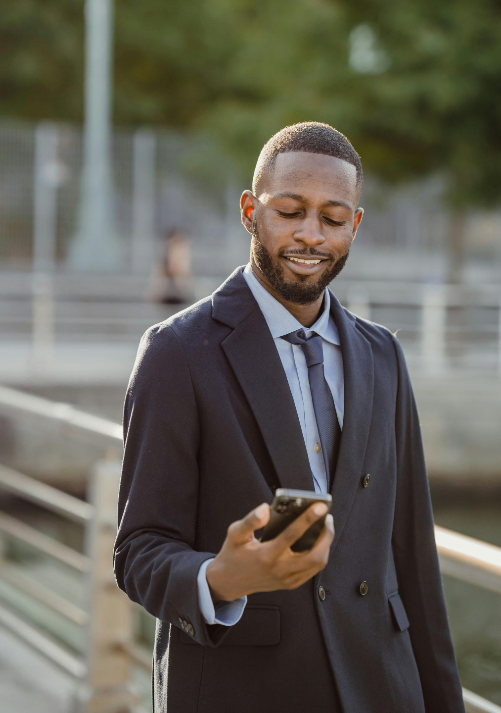 suited man ready for business