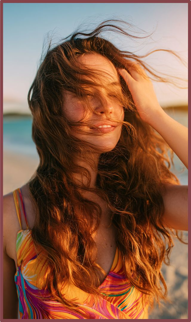 movement, laughter, wind in hair, sunlight on skin