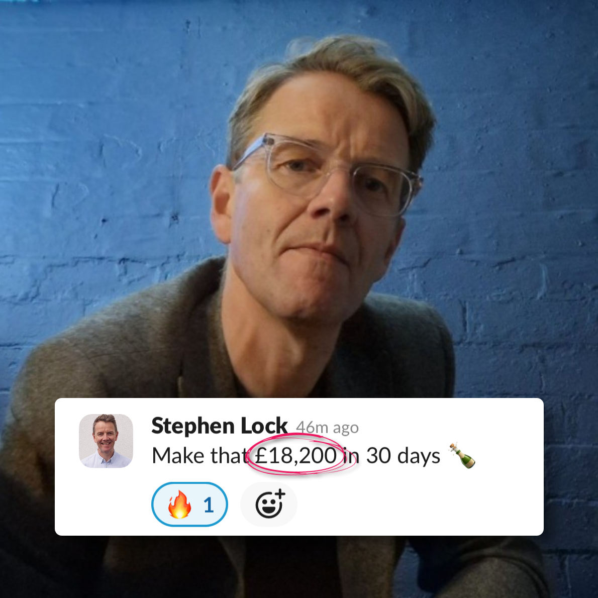 Stephen - client win