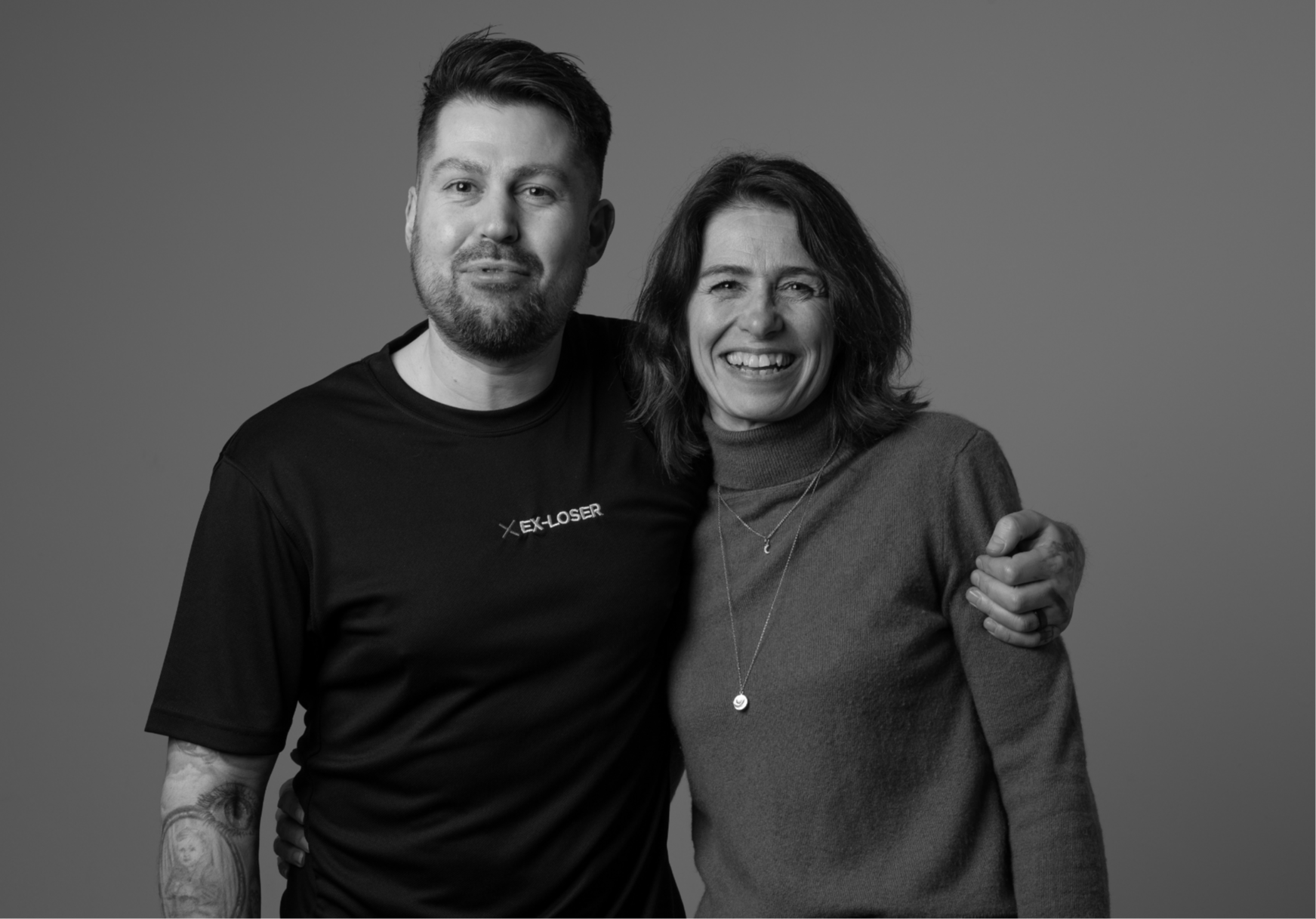 Emma Wainer with Chris James