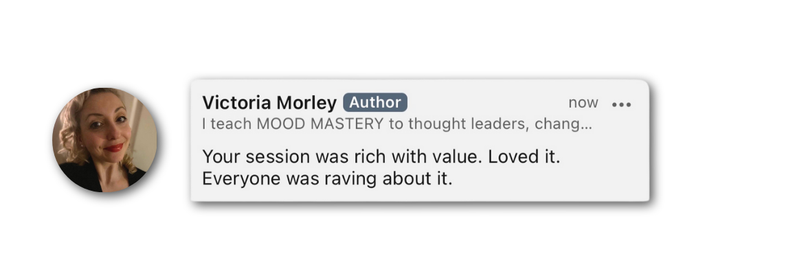 Message about Chris's talk, 05