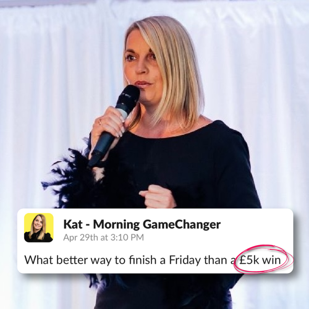 Kat - client win