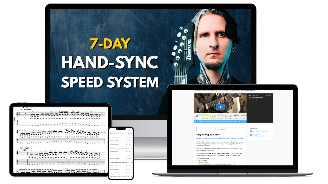 7-Day Hand-Sync Speed System Product Stack