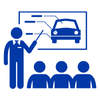 Icono de curso presencial de Core Tools Automotriz en las instalaciones de la empresa