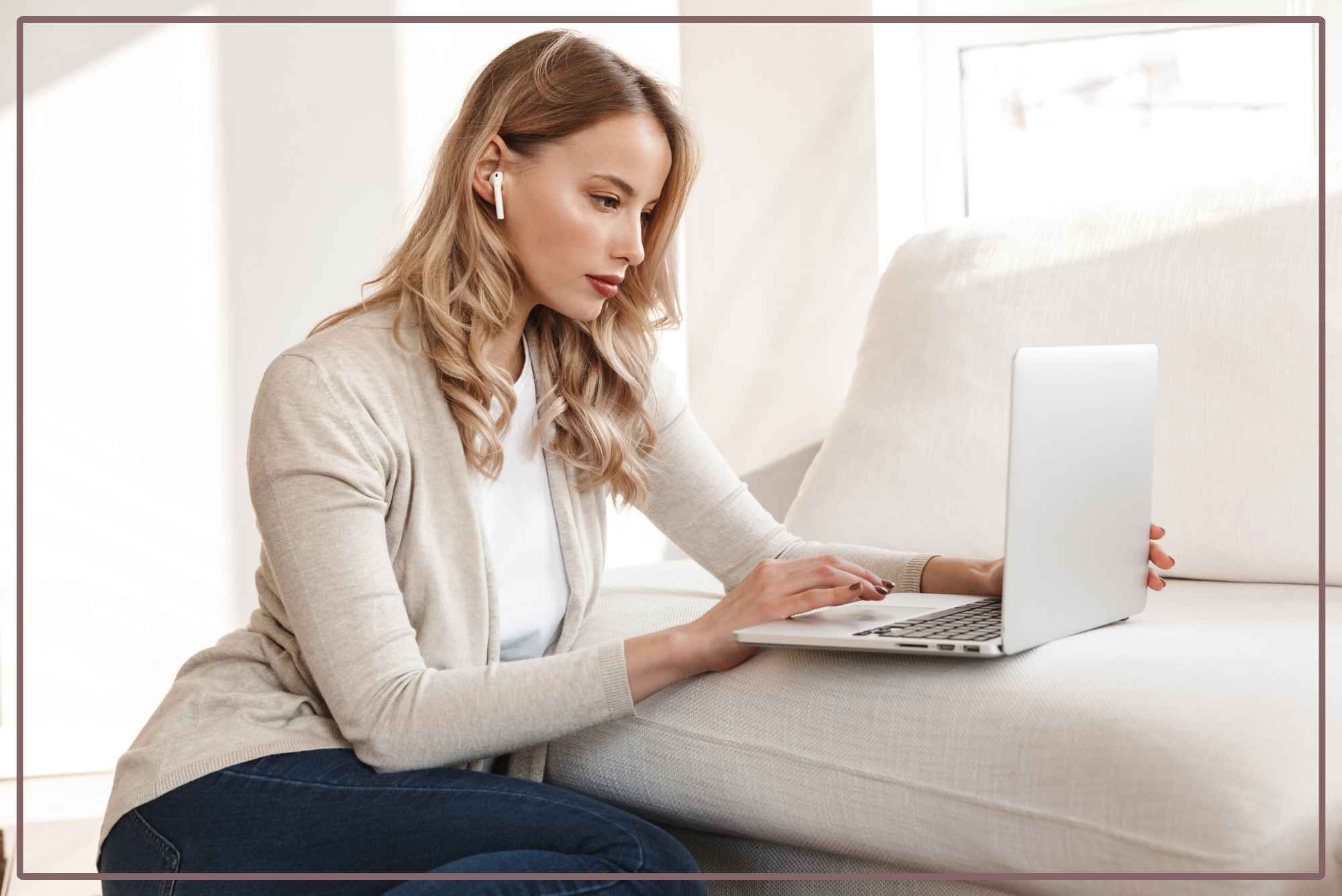 Female course creator