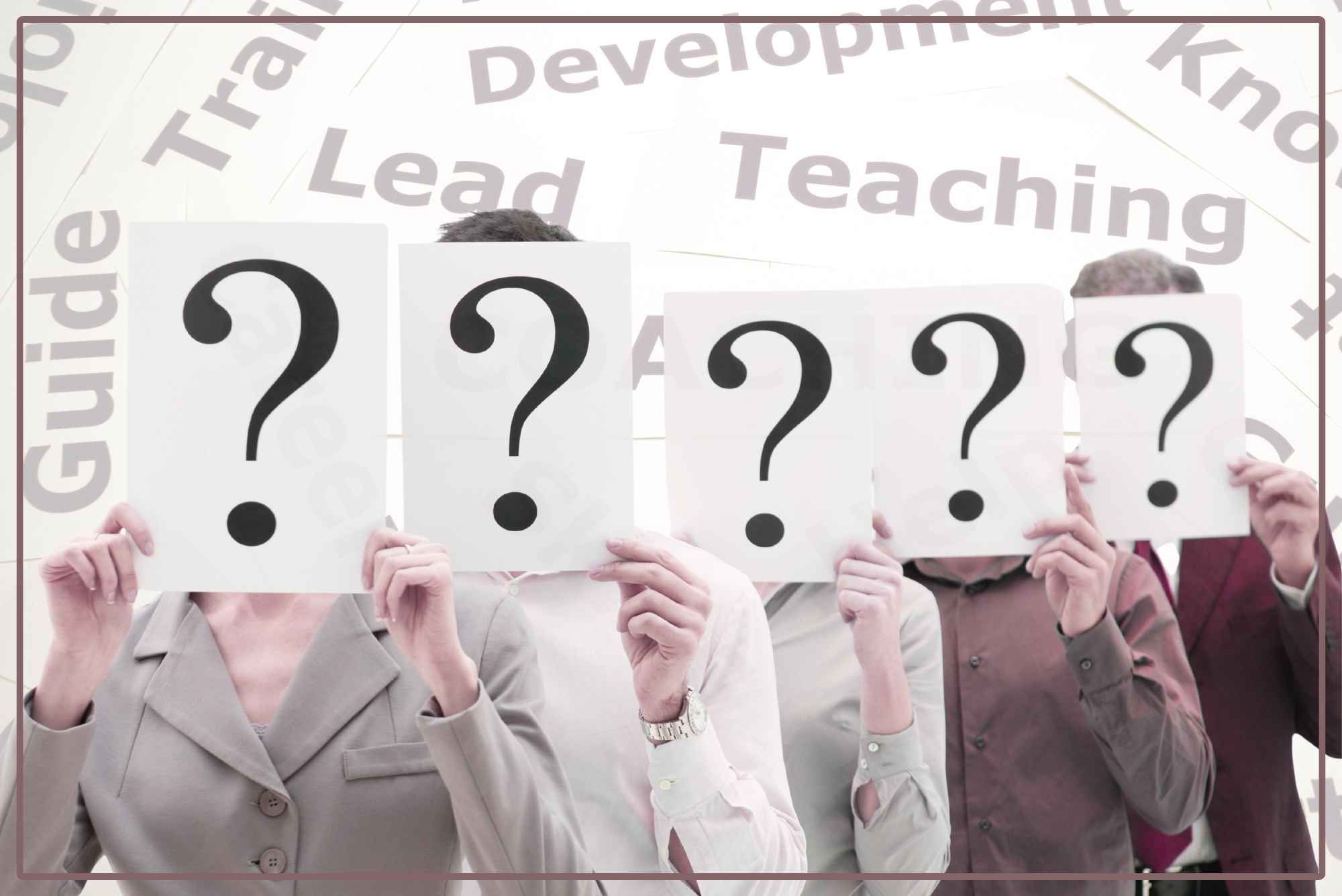 Online enterpreneurs having questions in mind