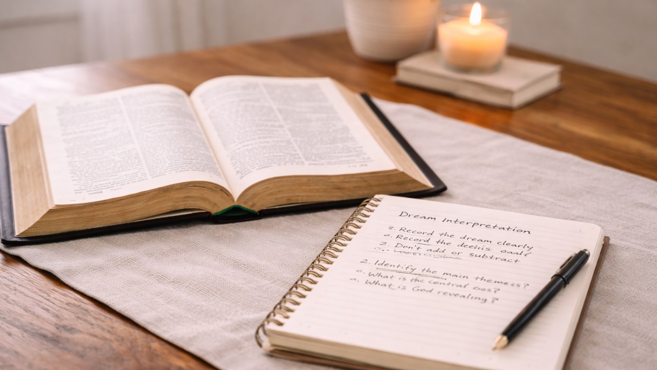 Biblical dream interpretation guide for Christians rooted in Scripture and discernment