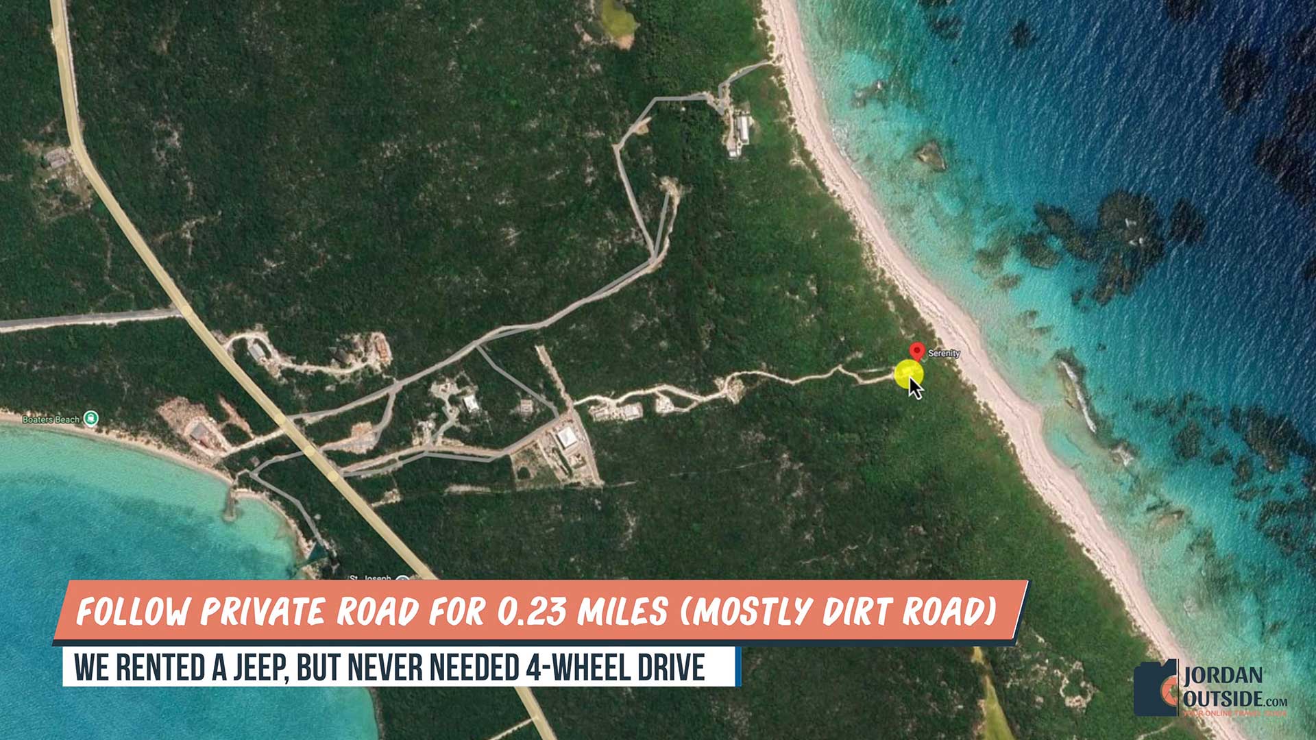 Serenity Beachfront Cottage, Long Island, Bahamas