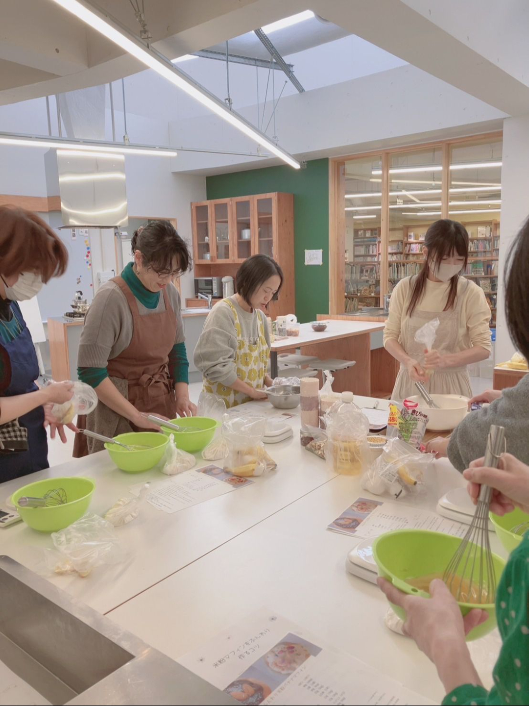 ローフード授業風景