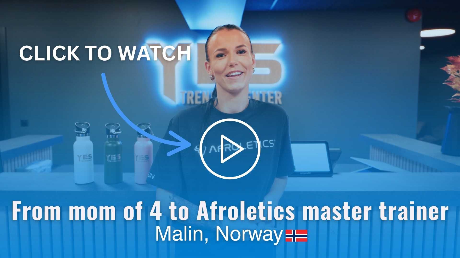 Play video: Malin from Norway, from mom of 4 to Afroletics master trainer